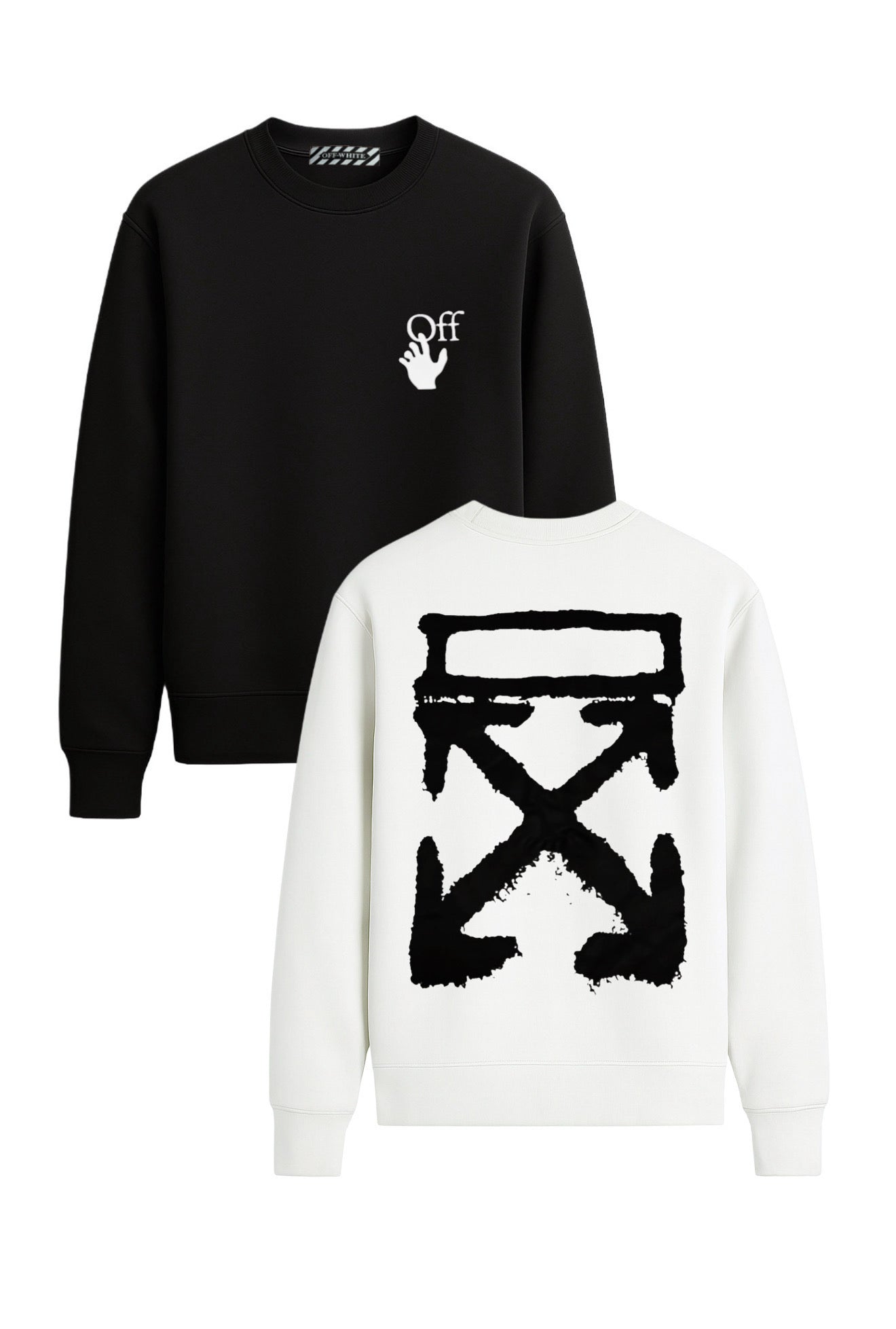 SUDADERA OFF WHlTE