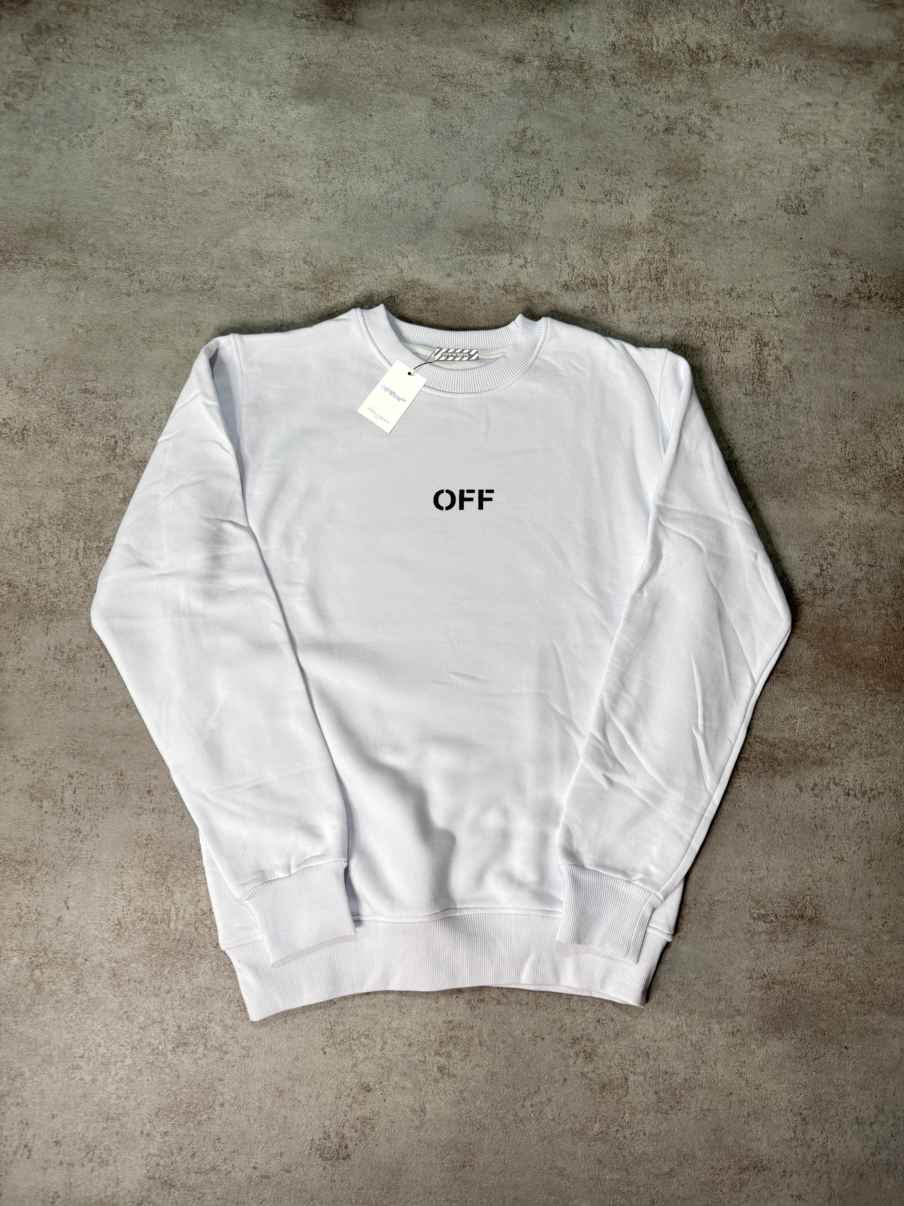 SUDADERA OFF WHlTE