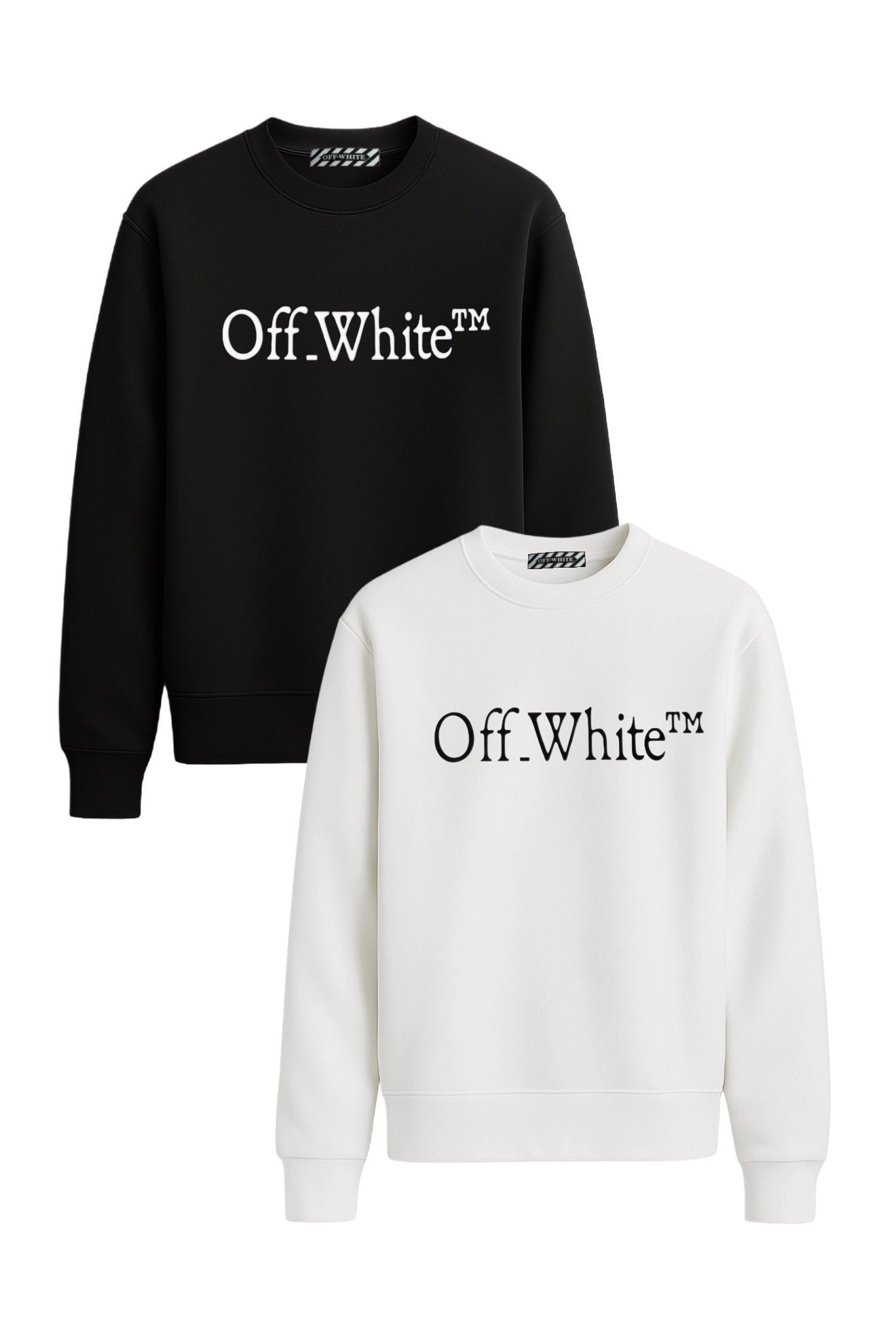 SUDADERA OFF WHlTE