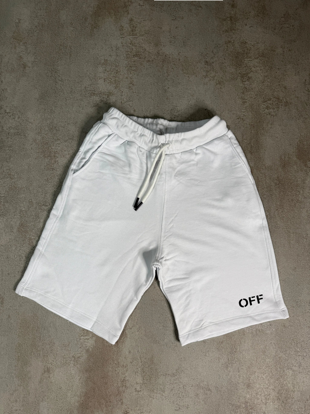 PANTALONES CORTOS OFF WHlTE