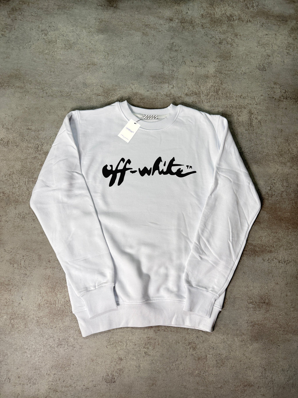 SUDADERA OFF WHlTE