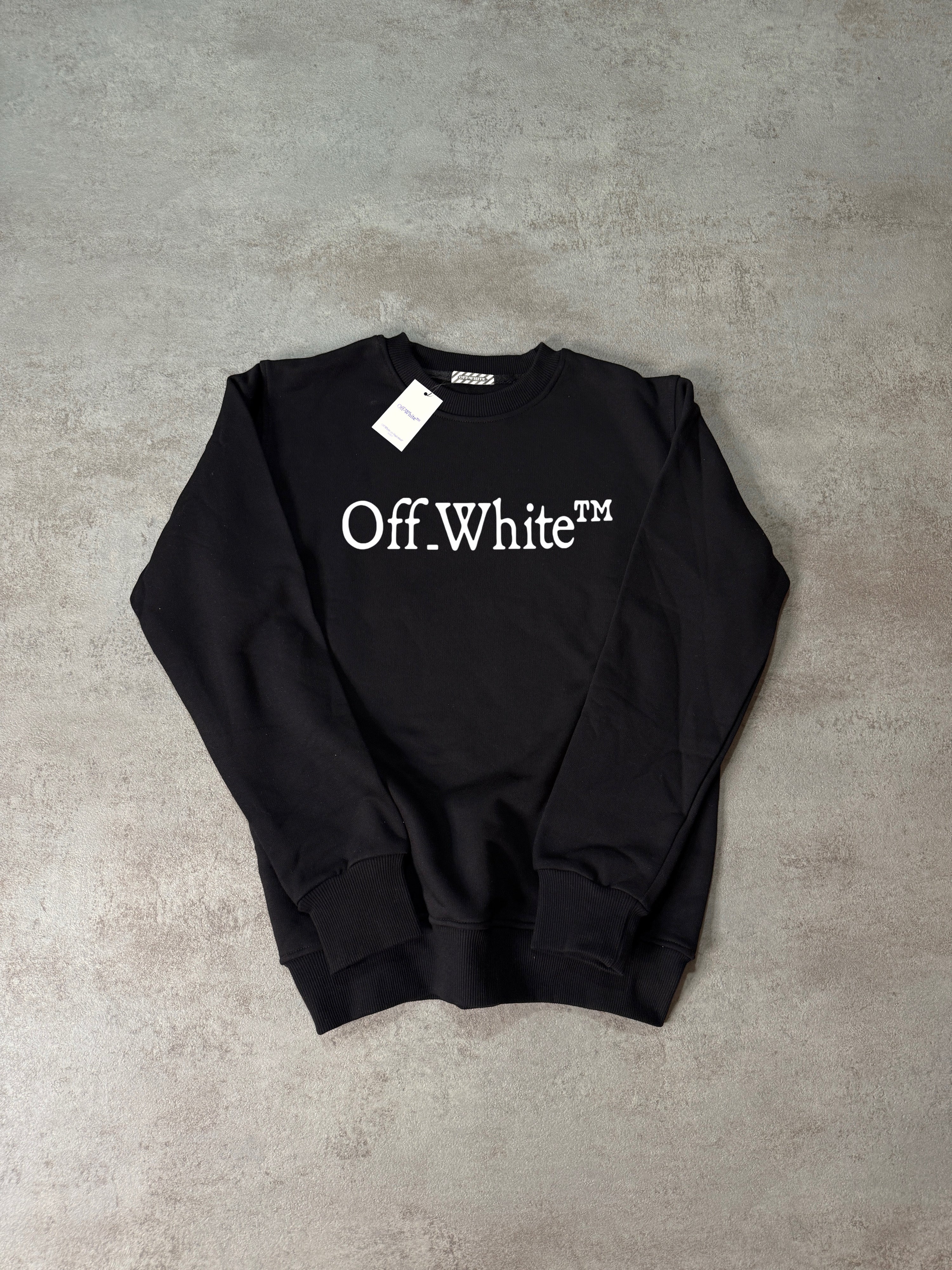 SUDADERA OFF WHlTE