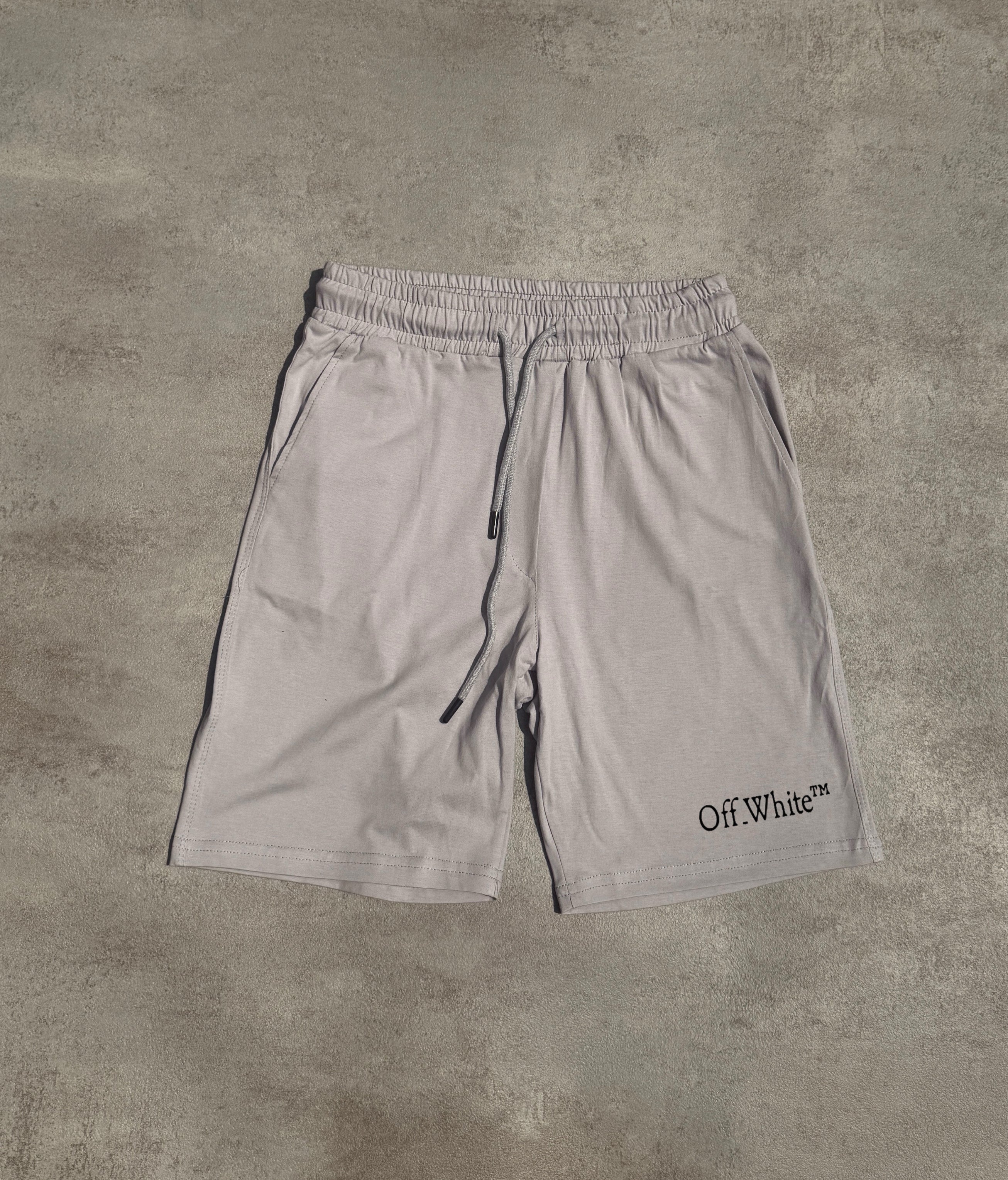 PANTALONES CORTOS OFF WHlTE